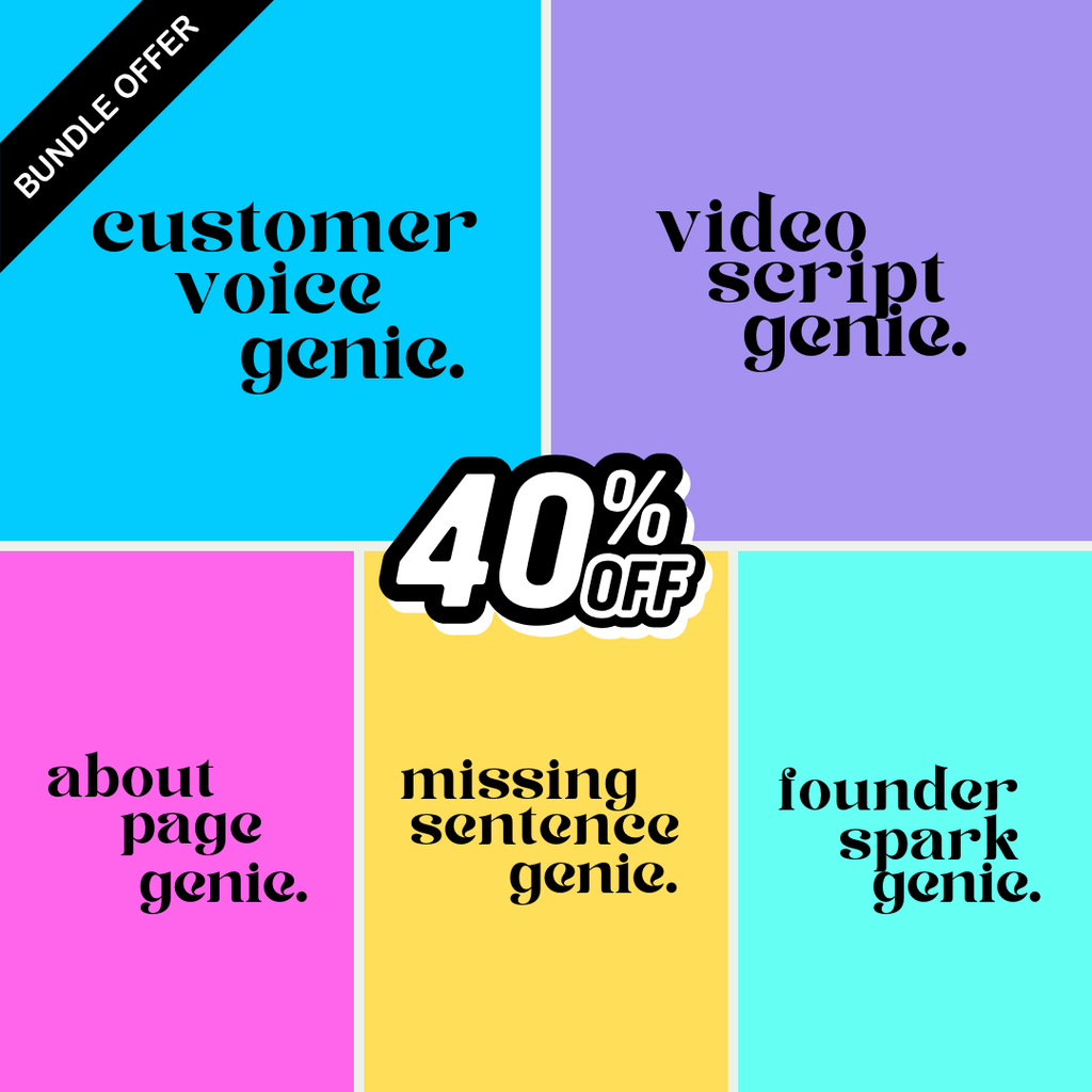 The Get Started Bundle 🌟 40% off 🌟